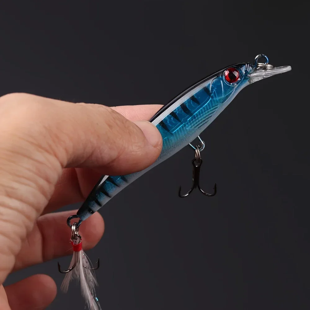 Laser 3D Eyes Bionic Minnow Fi - Fishing Lure Accessories ulasan dan harga