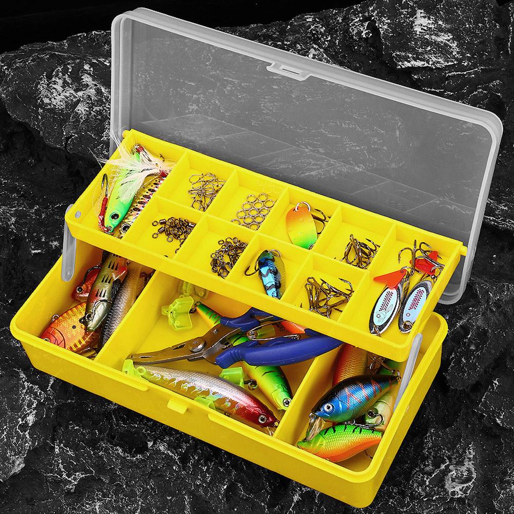 Portable Fishing Tackle Box Ba - Fishing Lure Soft Plastic ulasan dan harga