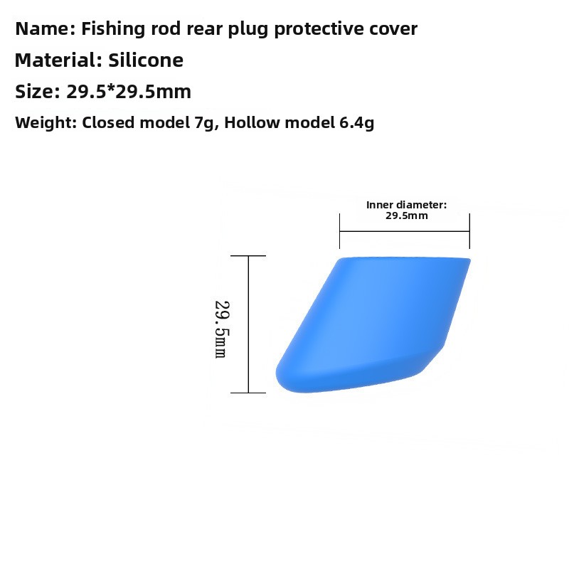 Silicone Lure Rod Protection C - Fishing Lure Accessories ulasan dan harga