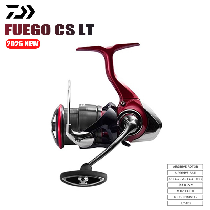 DAIWA 2025 New FUEGO CS LT Spi - Abu Garcia Reel Max ulasan dan harga