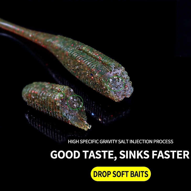SUNMILE Fishing Lures Drop Sof - Fishing Lure Soft Plastic ulasan dan harga