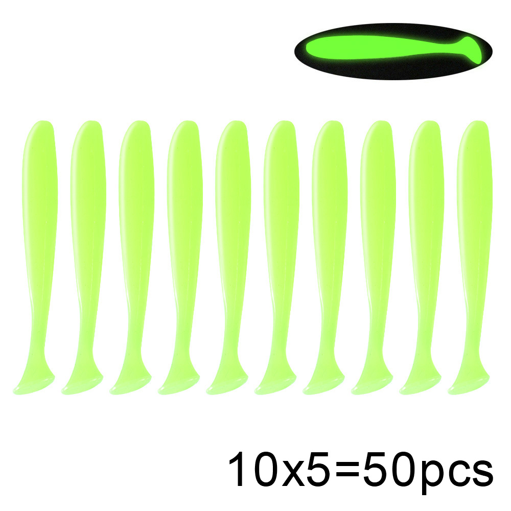 QXO 50 Pcs/Lot Swimbait Soft L - Fishing Lure Spinnerbait ulasan dan harga