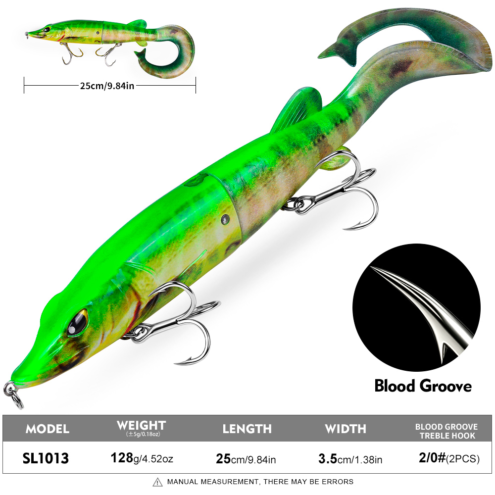 PROBEROS 1PC 2-Segment Jointed - Fishing Lure Jerkbait ulasan dan harga