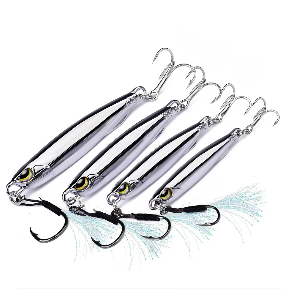 Metal Jig Bait 15g 20g 30g 40g - Fishing Lure Spinnerbait ulasan dan harga