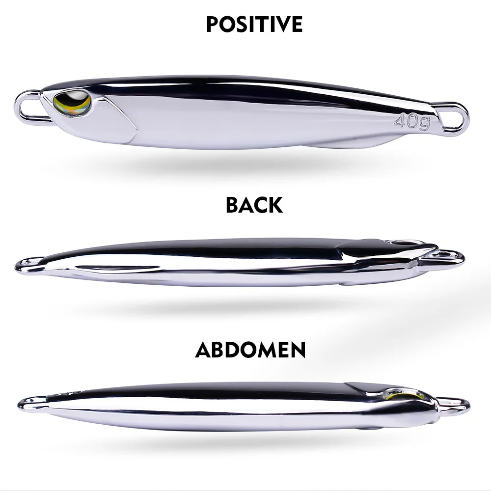 Metal Jig Bait 15g 20g 30g 40g - Fishing Lure Spinnerbait ulasan dan harga